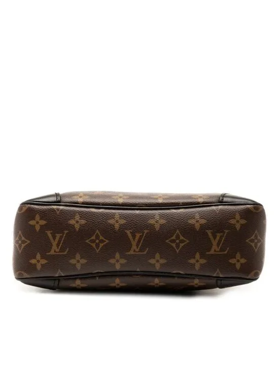 Louis Vuitton Monogram Odeon NM PM Crossbody Bag Brown Black - Picture 3 of 5